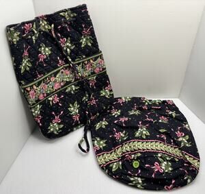 Vera Bradley Ditty Travel Bag in "New Hope" Pattern & Backpack Great Condition